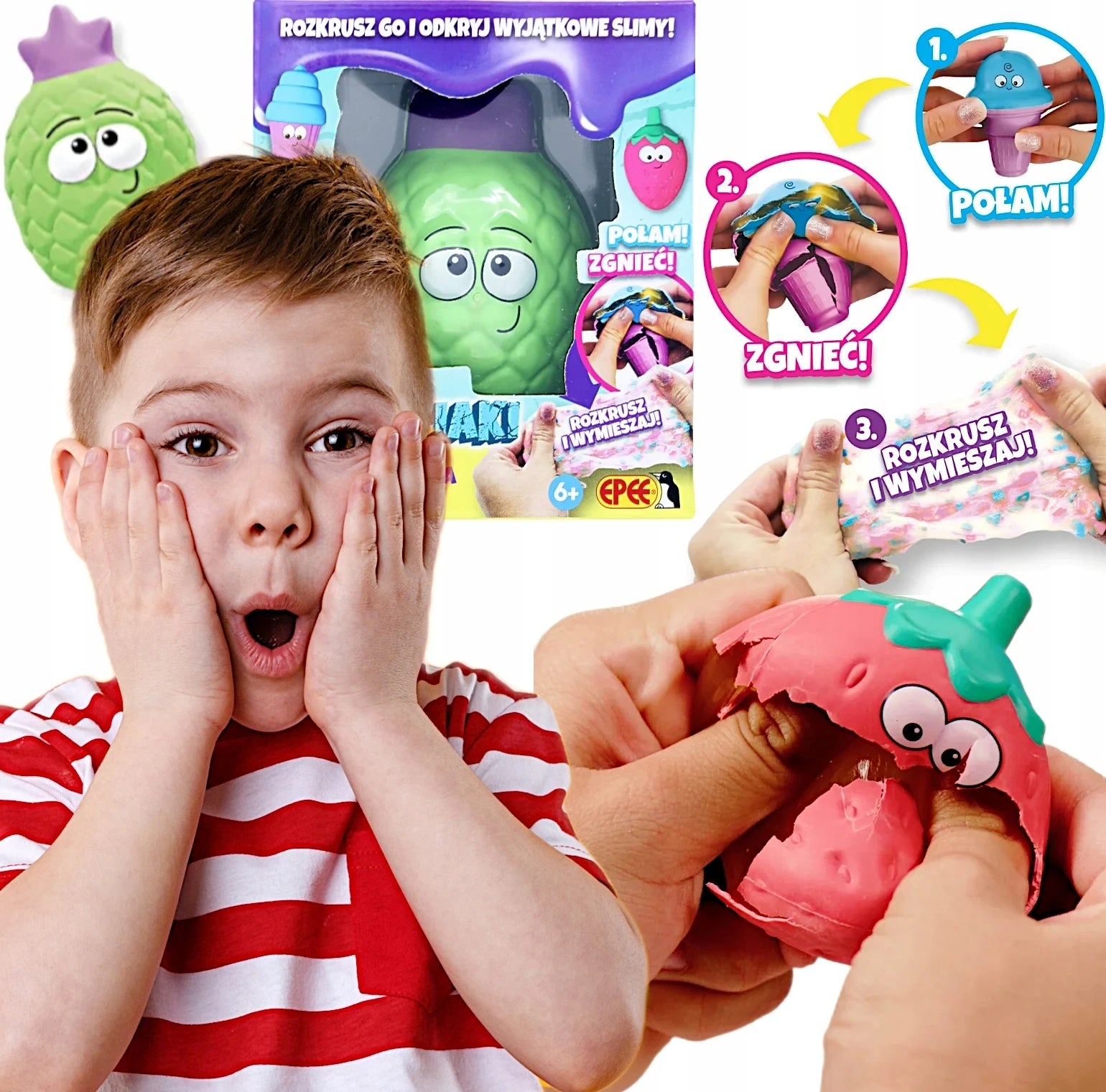 Slimy Smash & Crack Toy