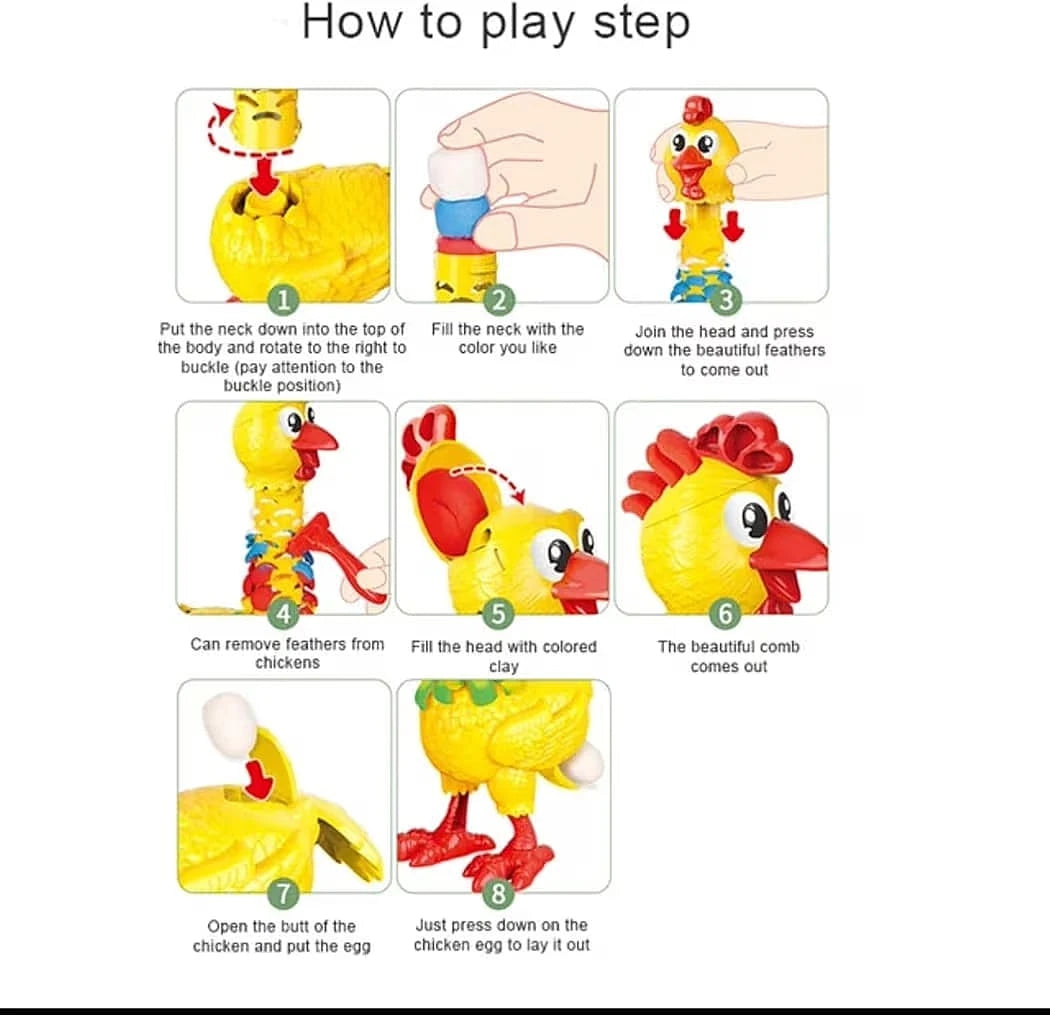 Creative Chicken Play Set