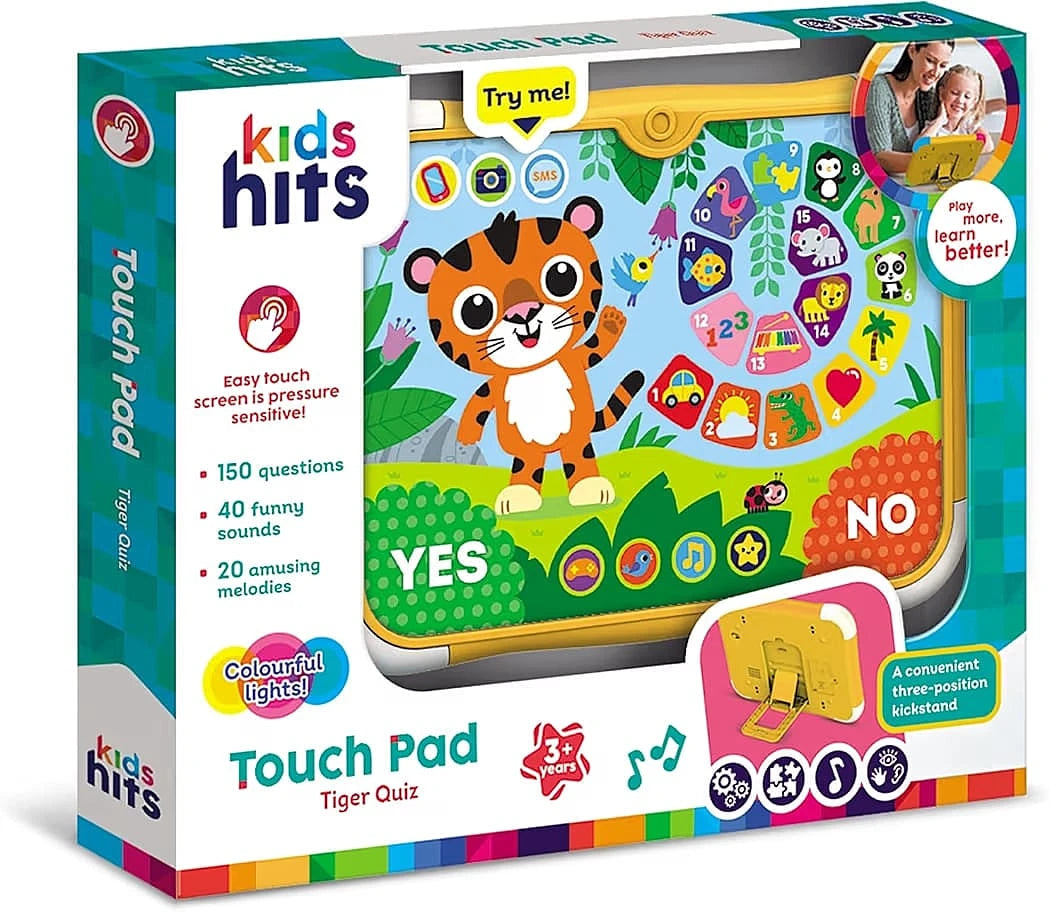 Touch Pad Tiger Quiz