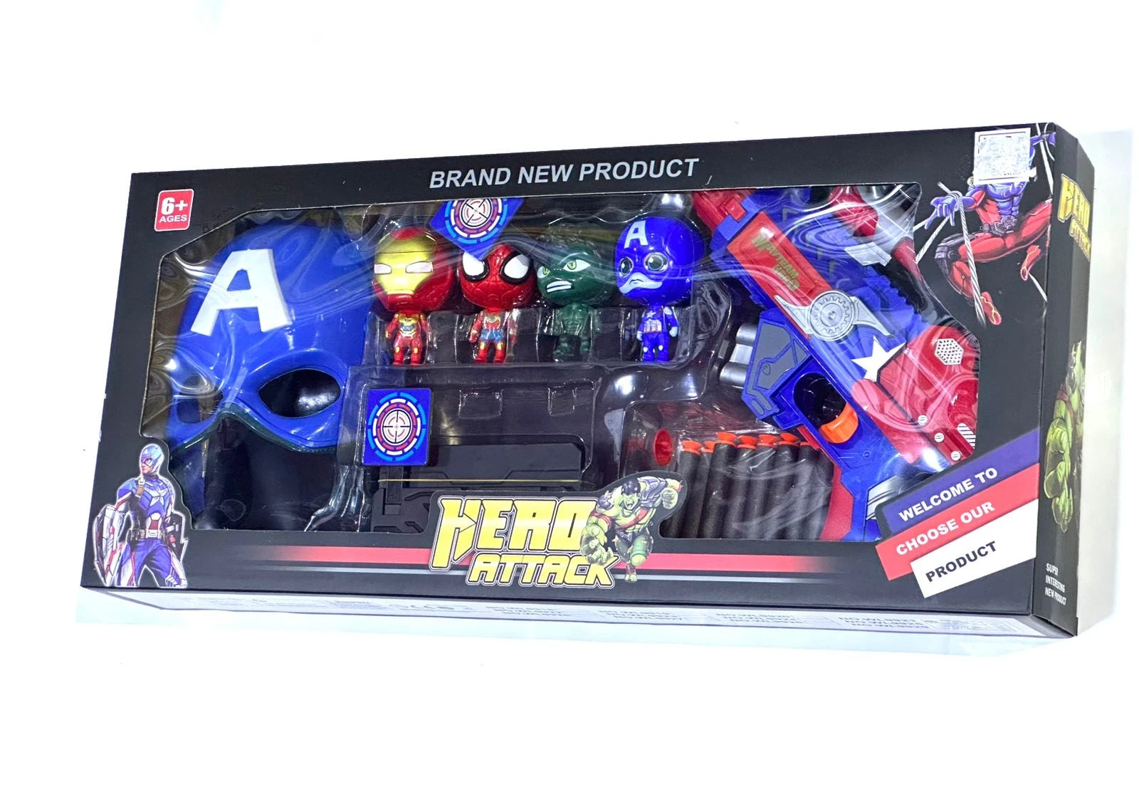 Hero Attack Toy Set
