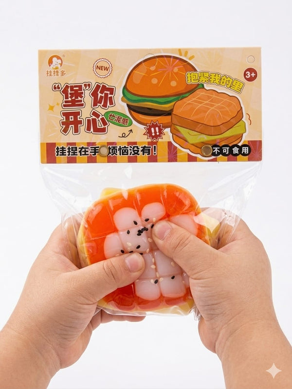 Squishy Burger Toy