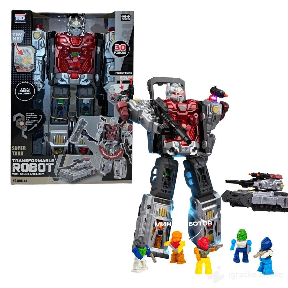 Transformable Super Tank Robot
