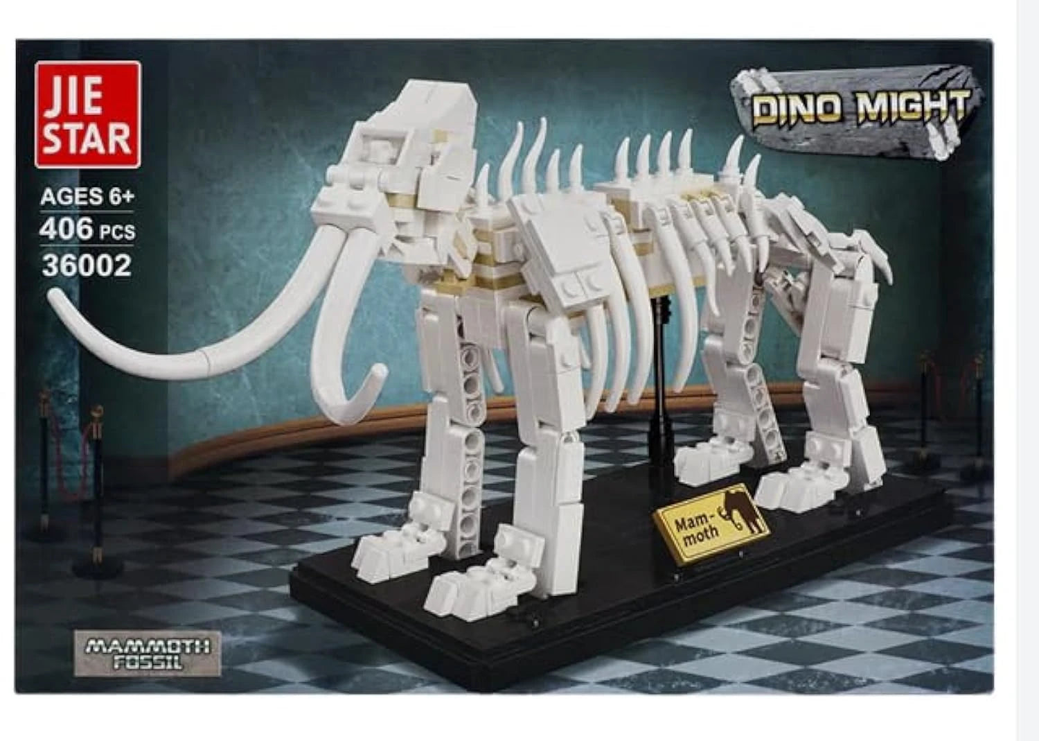 Mammoth Skeleton Model