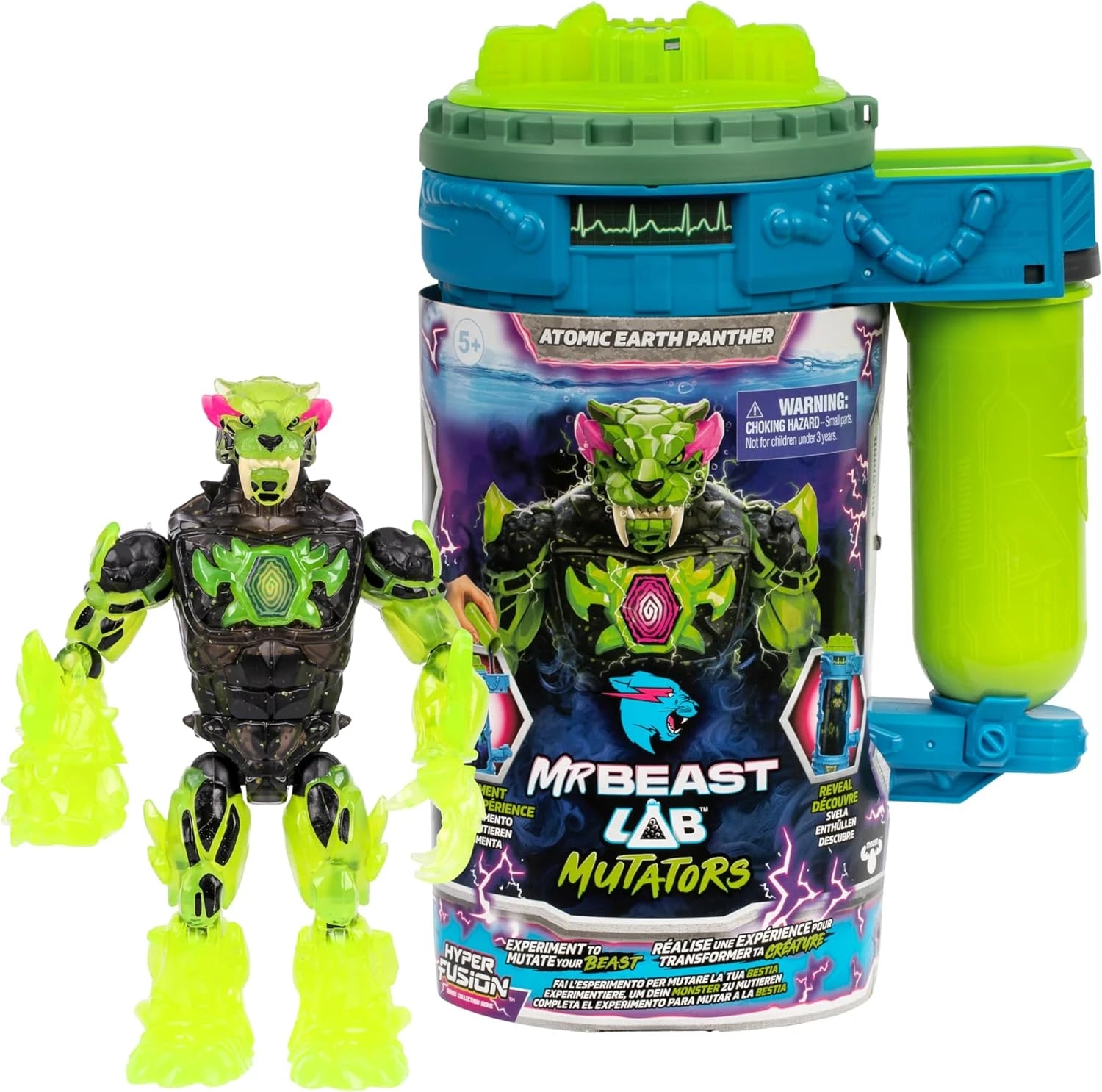 Atomic Earth Panther MrBeast Action Figure