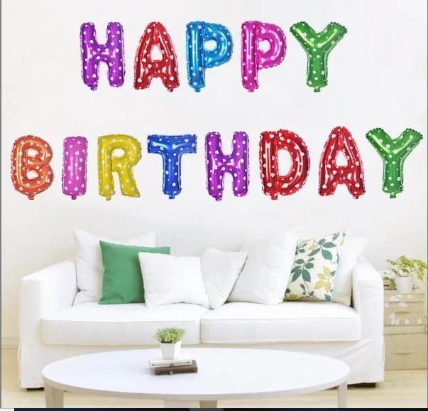 Happy Birthday Balloons