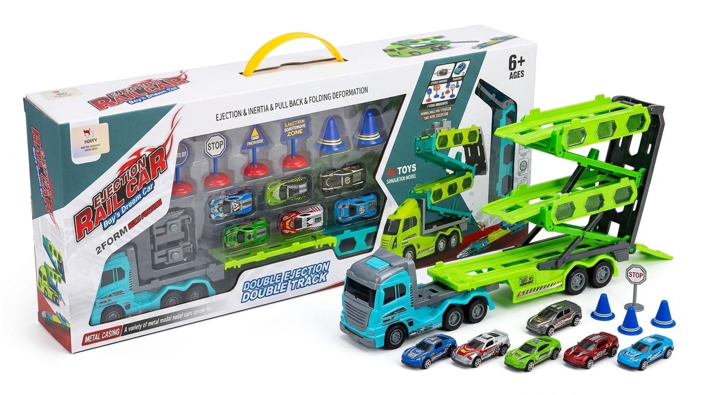 Ejection Rail Car Set