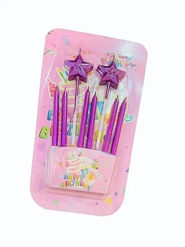 Star Birthday Candles