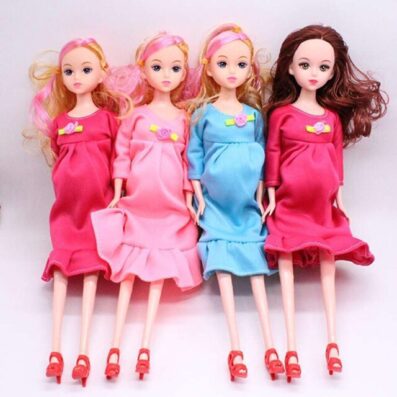 1860D pregnant doll with accessories in a box2 Pregnant Doll