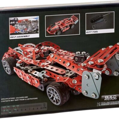 81oXx6kKTzS._AC_SL1500_ Aole Toys Racing Car Shaped Meccano Construction Toy - 287 Pieces