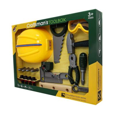 Craftsman Tools Playset صندوق أدوات الحرفي- العاب المحاكاة للاطفال