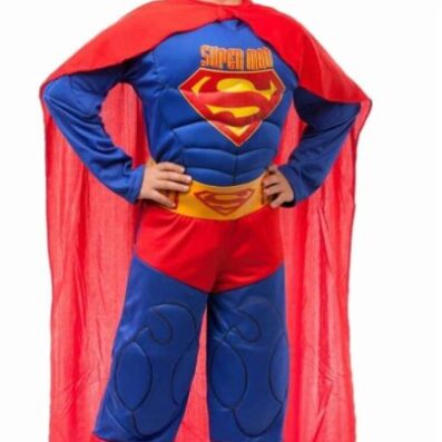 Superman costume 3 مجموعة أزياء سوبرمان