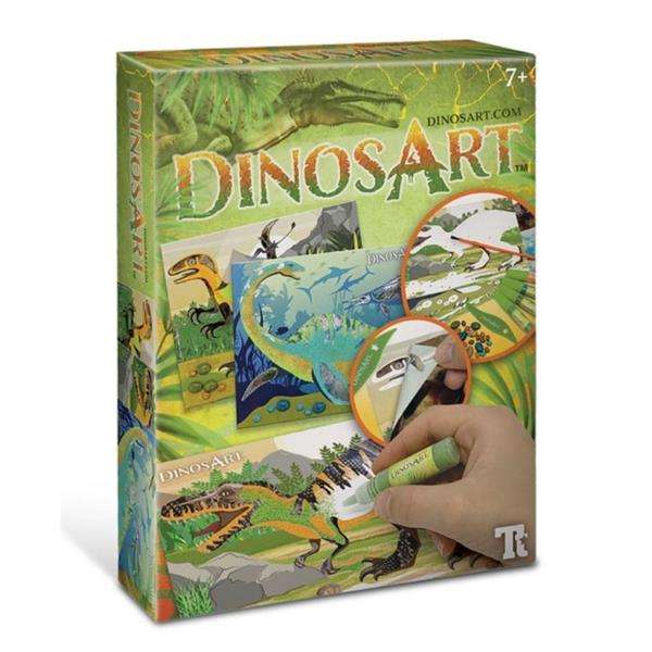 DINOS ART SAND & FOIL ART