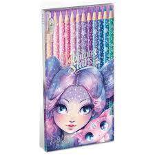 Nebulous Stars colouring pencils-A set of 12 coloured pencils plus pencil sharpener. - Image 3