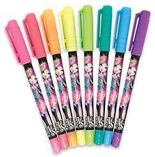 download (7) Nebulous Stars Gel Pen Neon Colors-A set of 8 coloured Pen