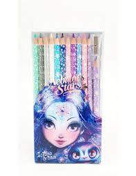 Nebulous Stars colouring pencils-A set of 12 coloured pencils plus pencil sharpener. - Image 4
