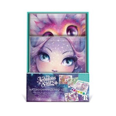 20469955 Nebulous Stars Postcards Watercolor