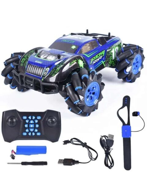 سيارة دريفتنج بجهاز تحكم عن بعد RQ2079 2.4G RC مع أضواء وموسيقى