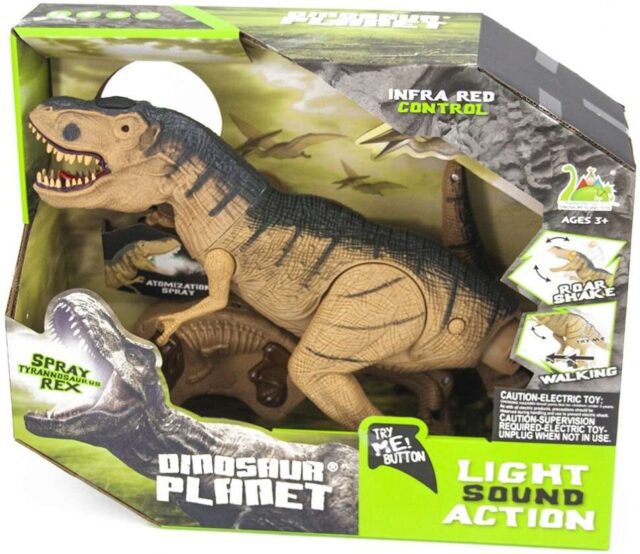 Radio Controlled Dinosaur Tyrannosaurus REX (Light, Sound, Steam) - RS61-100A - Image 6