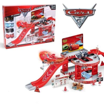 CY180-3 جراج برق بنزين مع 2 عربيات من ديسكفرى