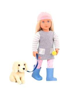 N39820454A_2 ميغان دمية مع كلب أليف جودة ممتازة 27.94x12.7x50.8 سنتيمتر