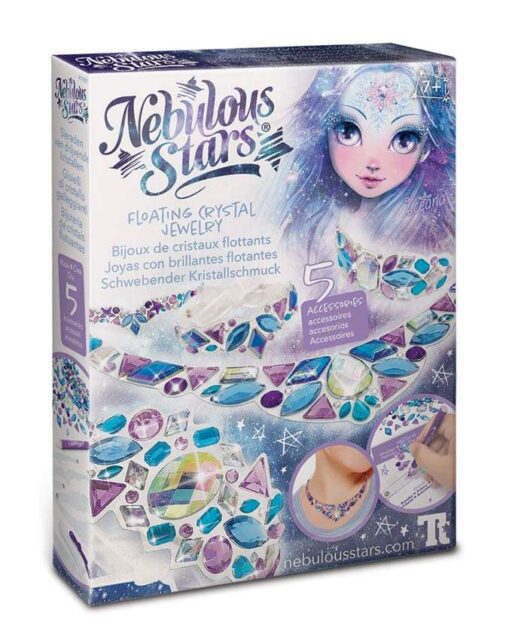 NEBULOUS STARS FLOATING CRYSTAL JEWELRY
