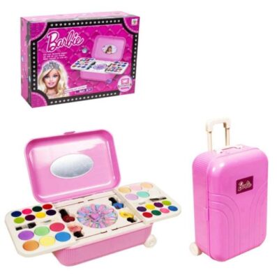 ebe220a3bc7e938eae85a893298c0c6f حقيبة مستحضرات التجميل وفنون الأظافر من باربي