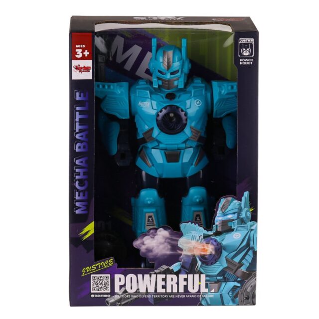 Steam Throwing Robot with Light and Music - Vardem Toys - Image 3