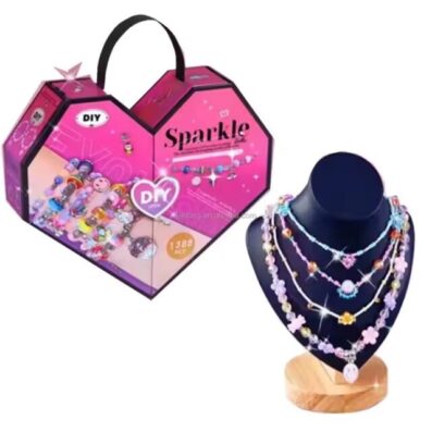 dd DIY Sparkle Jewelry Making